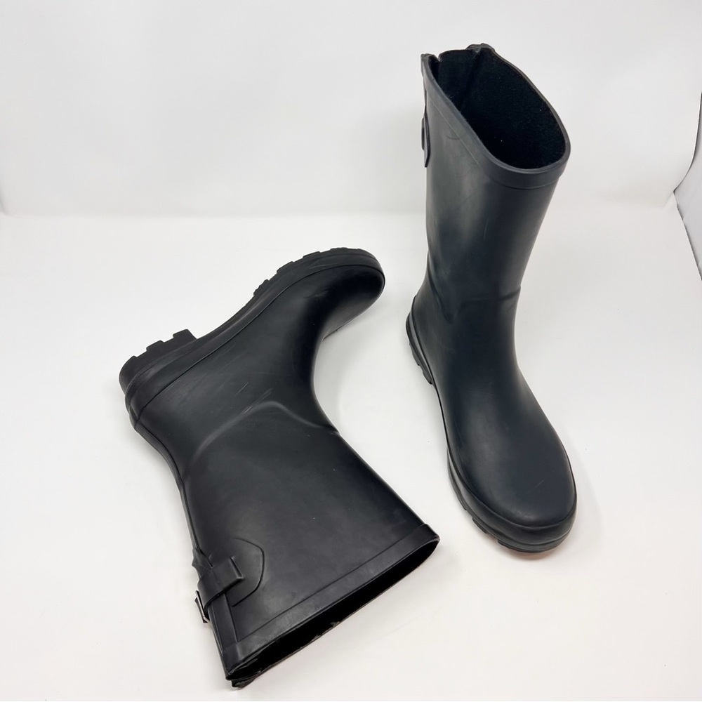 [Target] Black Rubber Rain Boots